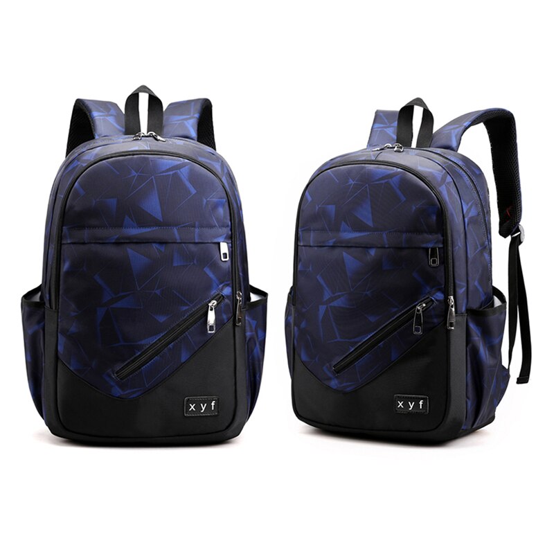 Large Male Backpack Glass Men Backapck School Bags for Boys Girls Kids Travel Children Student Schoolbag