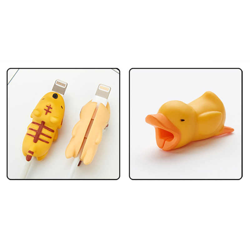 Usb Kabel Bite Dier Beschermen Organisator Draad Protector Winder Voor Iphone 7 8 X Plus Beer Tijger Hond Varken kat Leeuw Shark