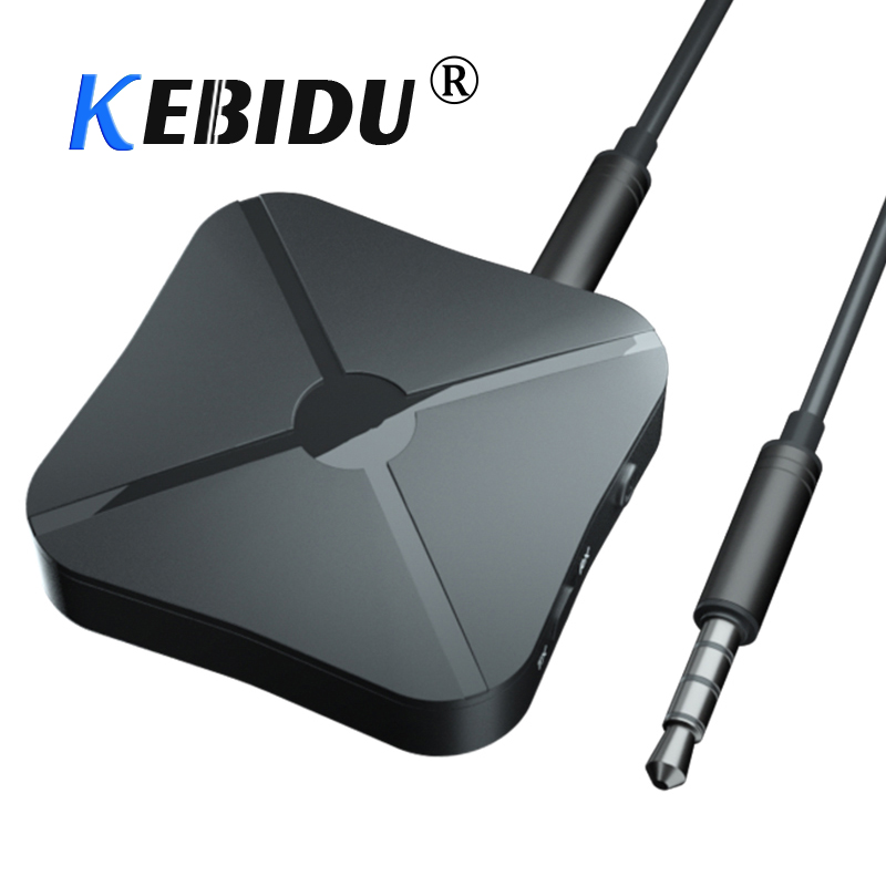 Kebidu 2 IN 1 Bluetooth 4.2 Ontvanger en Zender Draadloze Adapter Audio Met 3.5MM AUX Audio kabel Voor TV PC Oortelefoon