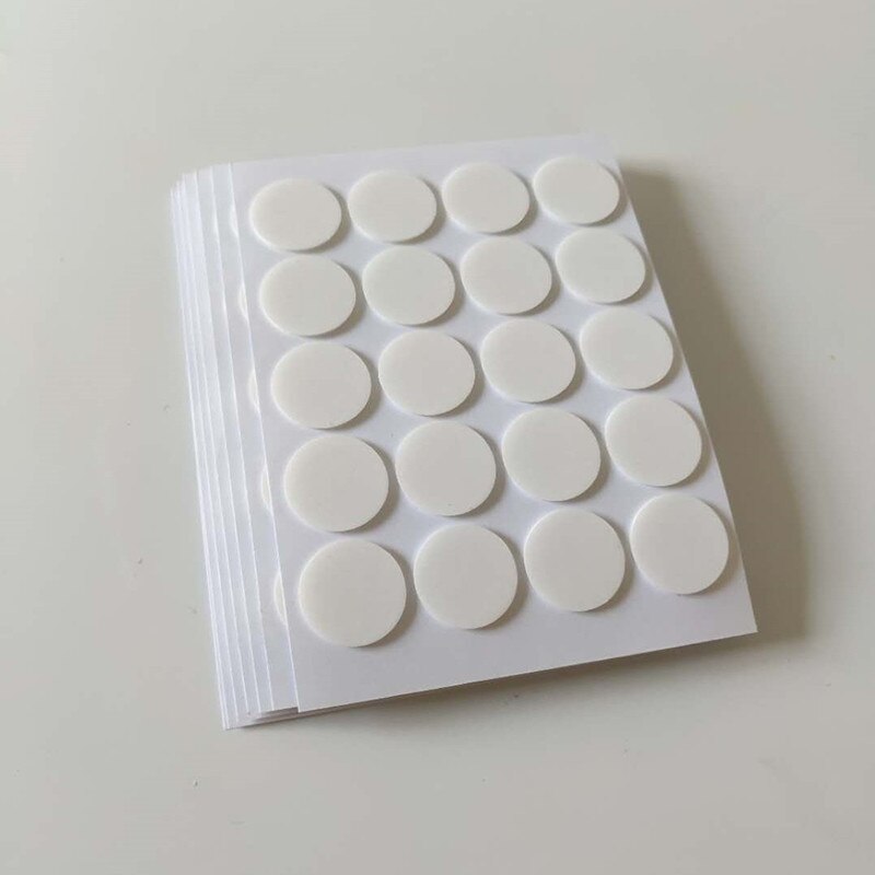 Pak Van 20/100/200 Kaarsenlont Stickers Dubbelzijdig Klevende Dots Voor Kaars Maken 20Mm 1Mm