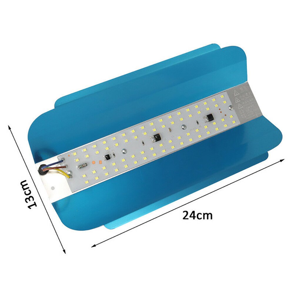 2pcs 50W LED Flood Light High Bay Waterproof Iodine-Tungsten Outdoor Lamp 165-265V Construction Site Stalls Led Flood Light