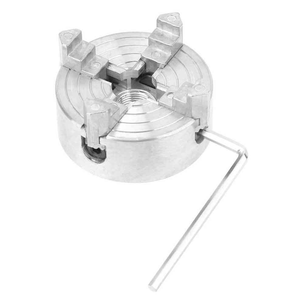 Draaibank Chuck Industriële 4 Jaw Zinklegering Draaibank Chuck Power Tool Klem Accessoire Hoge Nauwkeurigheid