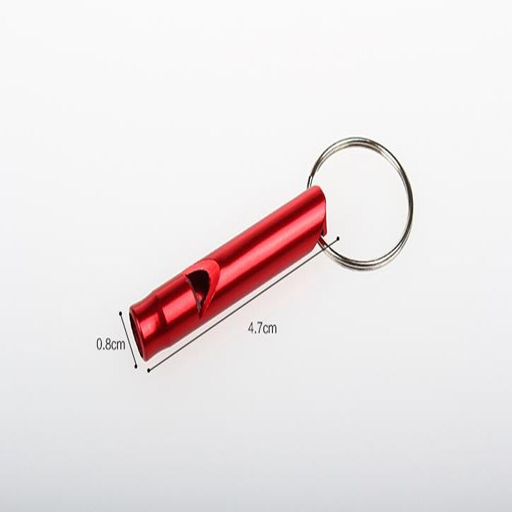 Sifflet de survie en alliage d&#39;aluminium, en métal, pour aider l&#39;arpenteur, jouet spécial à volume élevé pour enfants et écoliers,