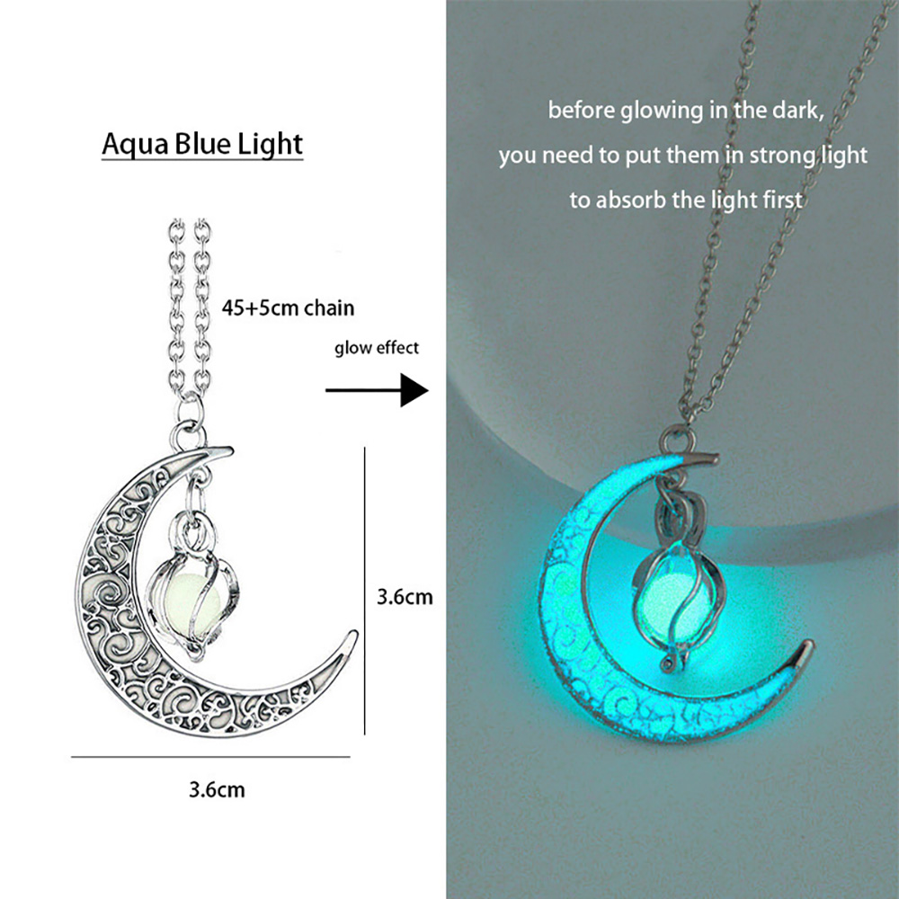 Luminous Dragon Necklace Glowing Night Fluorescence Antique Vintage Glow In The Dark for Men Women Party Halloween Day Club: green