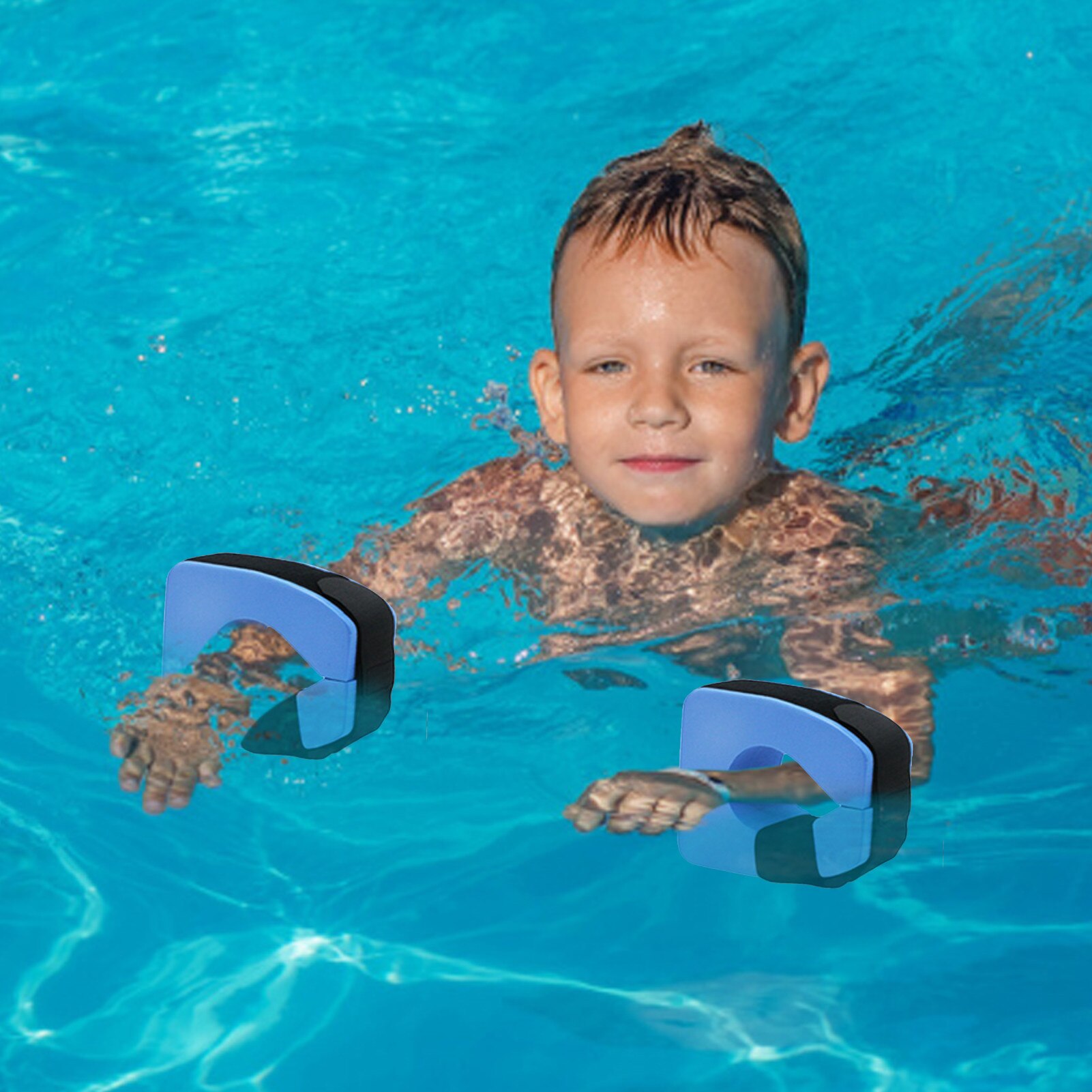 Swimming Arm Bands Kids 2pcs Arm Safety Training Swim Ring Buoyancy Sleeve Float Multifunctional Foam Swim Arm Rings