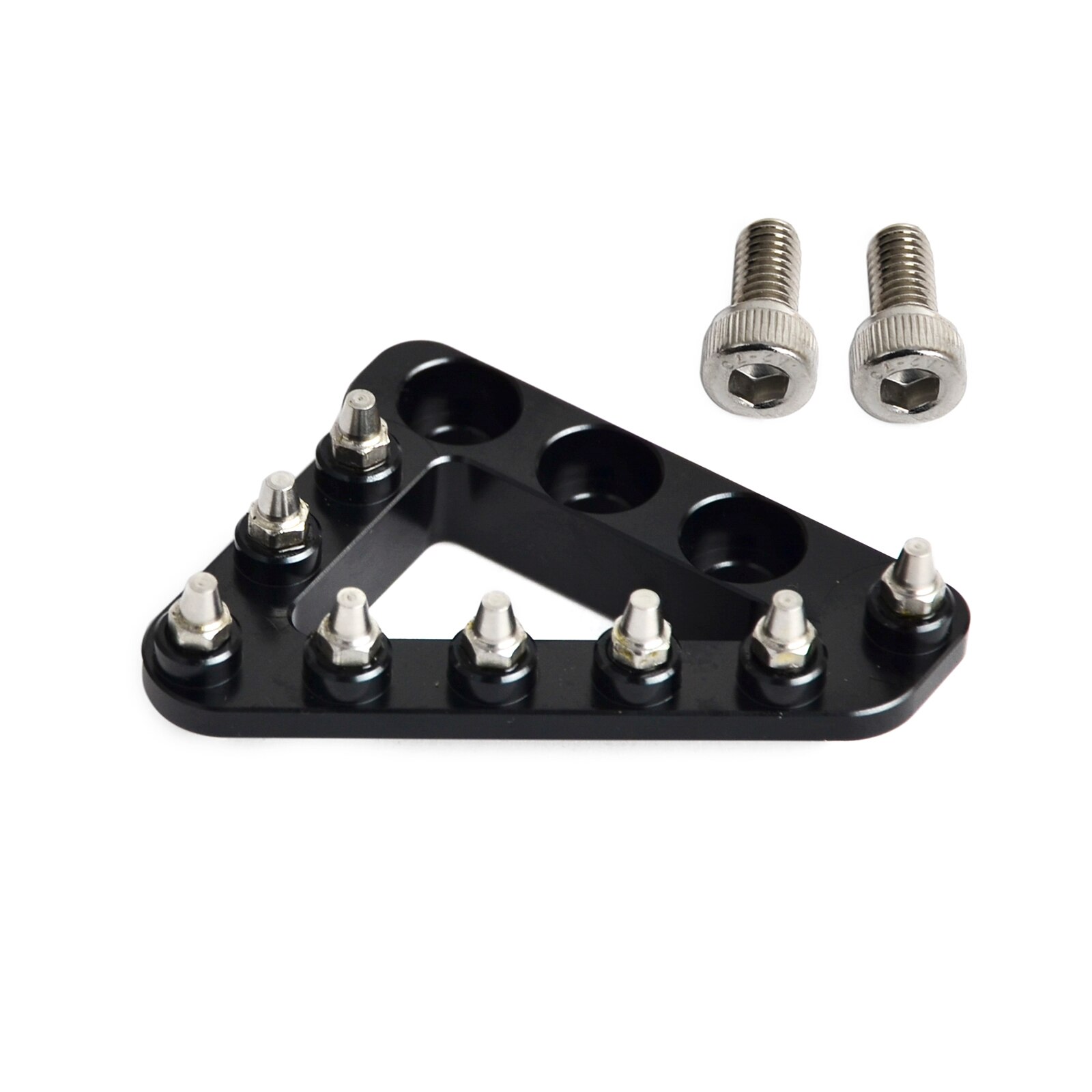 Motorcycle Rear Foot Brake Pedal Lever Step Tip Plate For Beta RR125 18-21 RR200 19-22 RR250 RR300 13-22 RR350 11-22 RR390 15-22: black