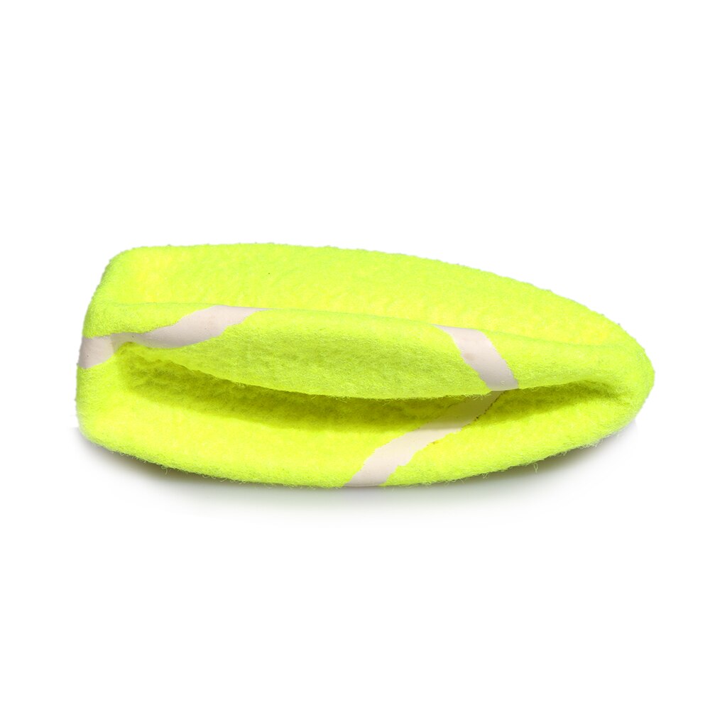 9.5 tum hundtennisboll jätte stor uppblåsbar utomhus tennisboll signatur mega jumbo husdjur leksak träning boll husdjur tugga leksak
