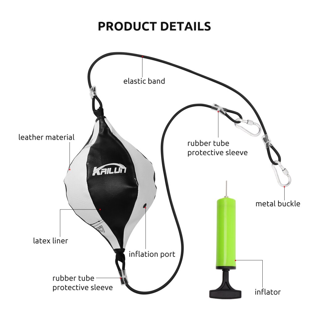 1 Set Elastic Speed Training Ball Hanging Boxing Ball Boxing Speed Ball for Workout Exercise Agility Training