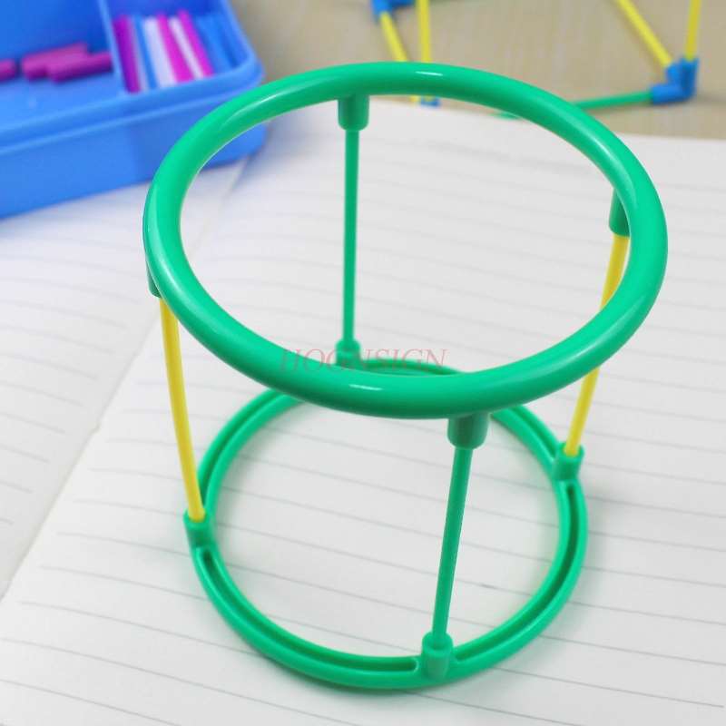 Wiskunde Leermiddelen Cuboid Cuboid Frame Model Onderwijs Aid Verwijderbare Math Kinderen Basisschool Effen