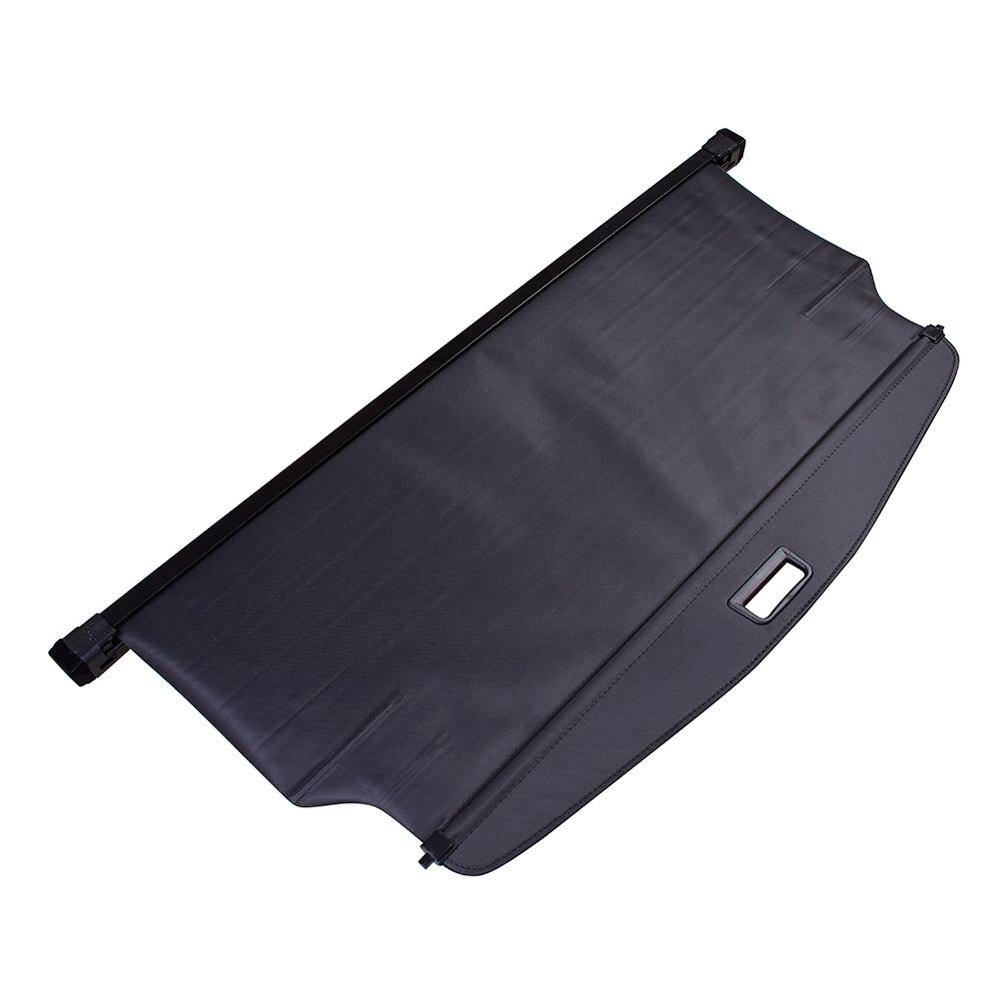 Car Rear Cargo Cover Privacy Trunk Screen Security Shield Curtain Black Retractable Cargo Cover Car Interior Accessories