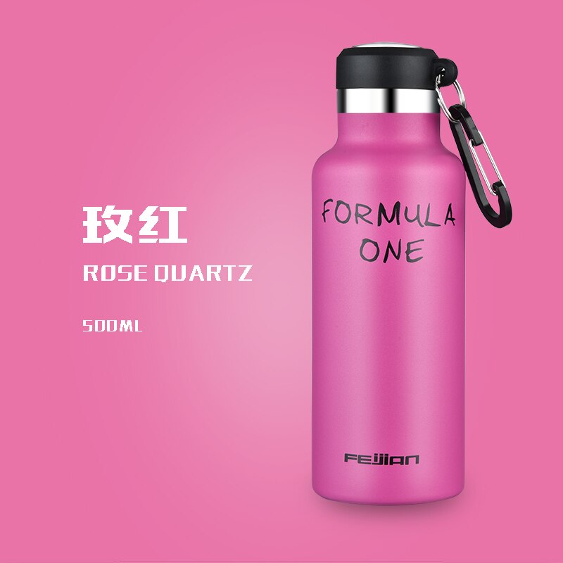 Botella de agua para ciclismo de montaña, con aislamiento térmico, para deportes de bicicleta al aire libre