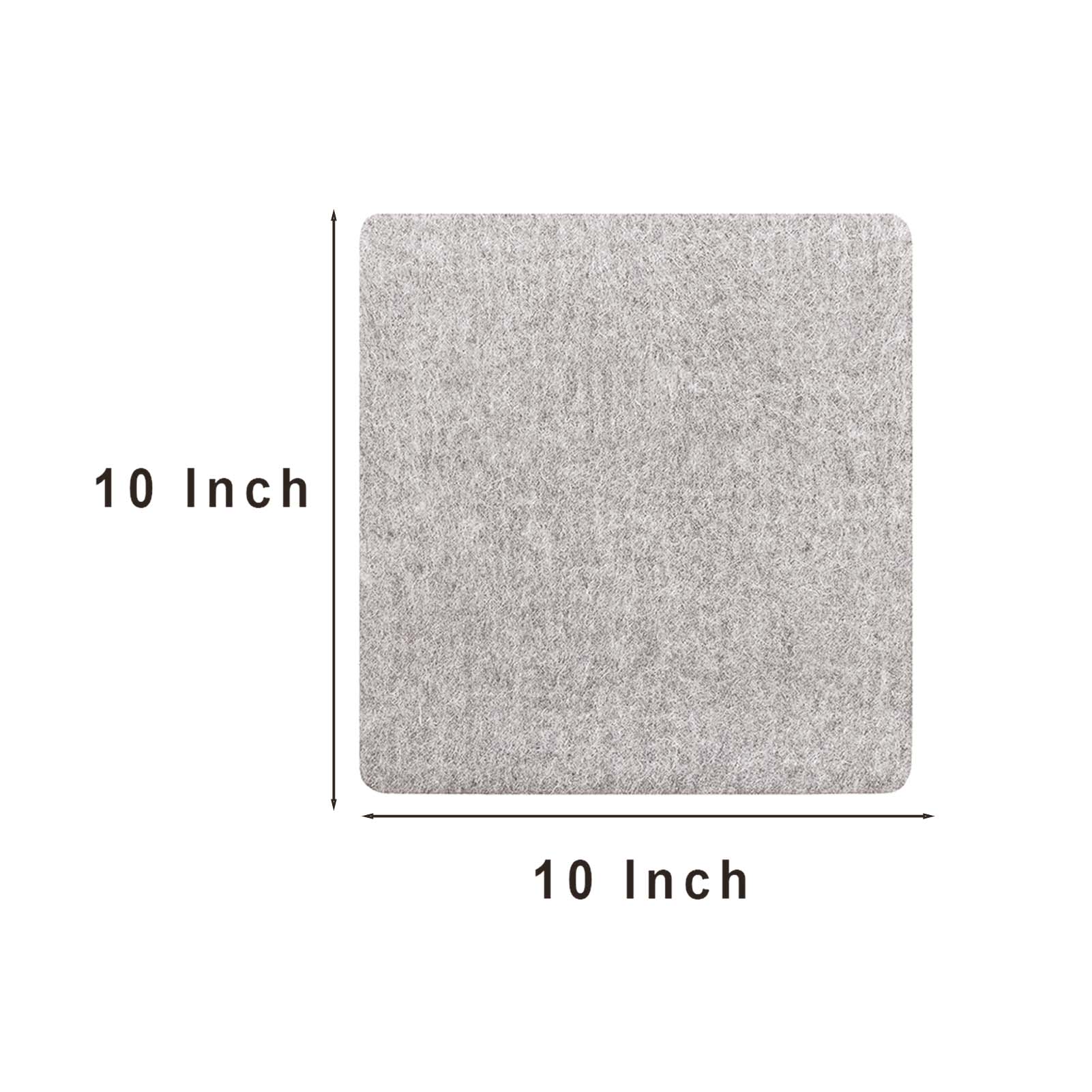 1 stk. uld strygemåtte/underlag til quiltning, varmebestandig, nem at presse, perfekt til rejser og bærbart strygebræt til rejser