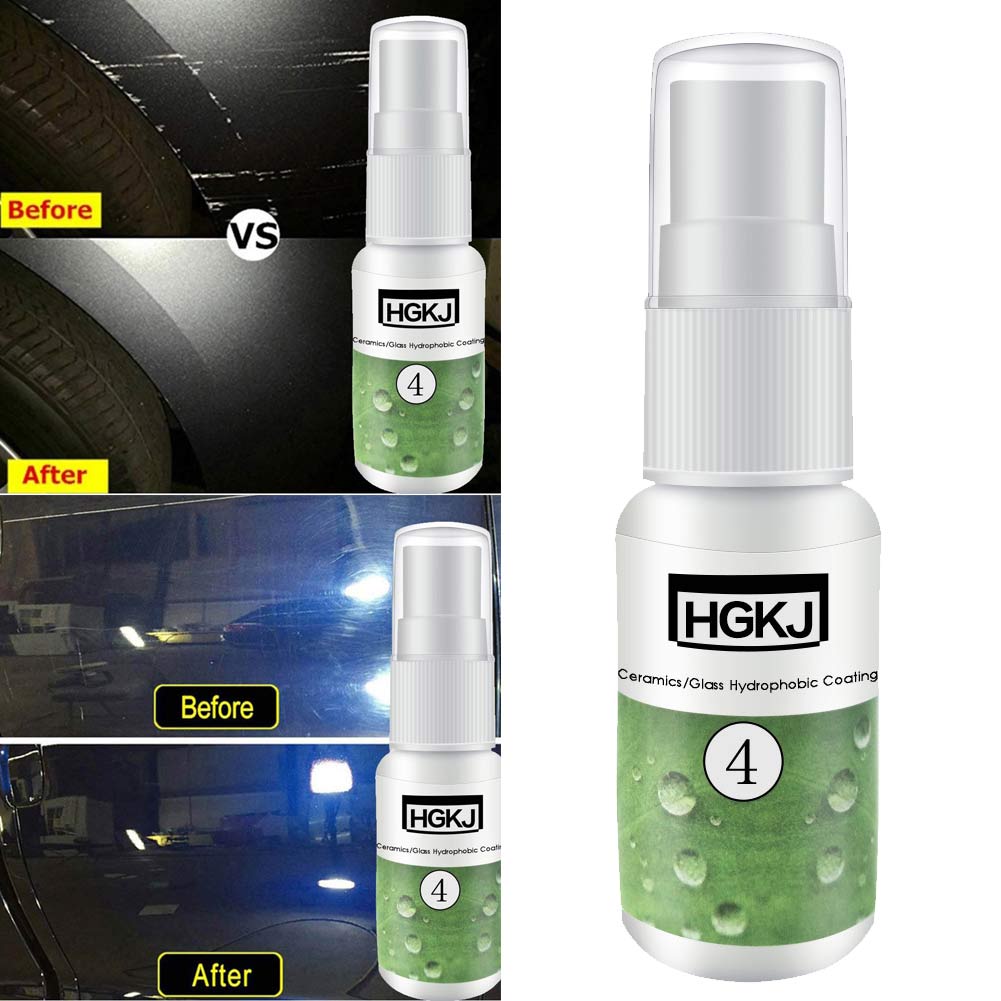 20/50ml bil hydrofob belægning hgkj -4 regntæt middel anti regn spray til keramisk spejlglas bil styling