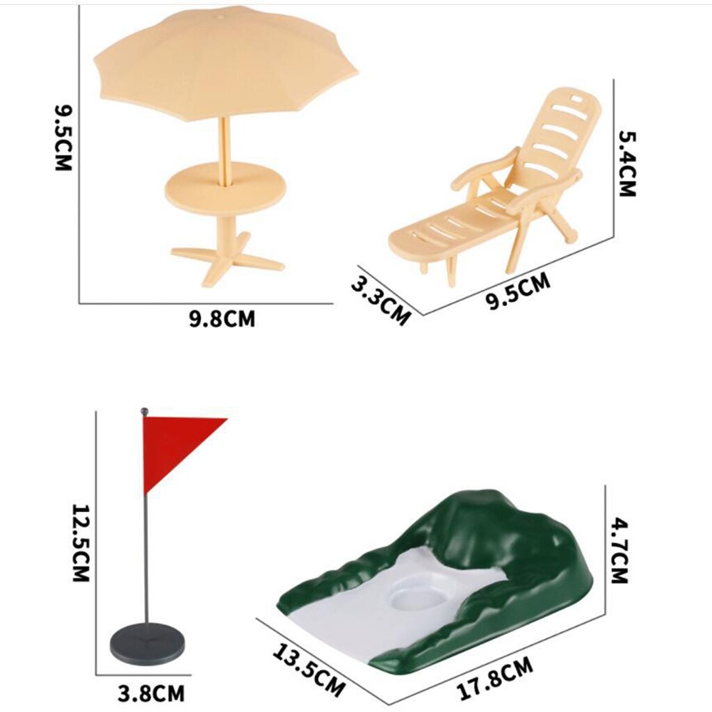 Golf Practice Set Mini Golf Ball Sport Set Golf Club