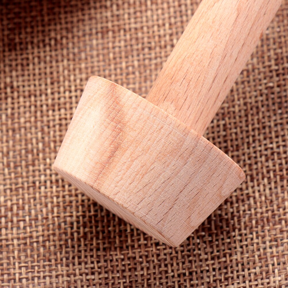 1PC Natural Wooden Egg Tart Tamper Double Side Pastry Pusher Portable Wood Eggtart Cake Mold Baking Supplies Kitchen Tools