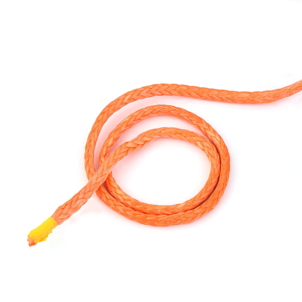 Cabrestante trenzado sintético de alta resistencia, cuerda ligera para escalada al aire libre, 5mm x 15m