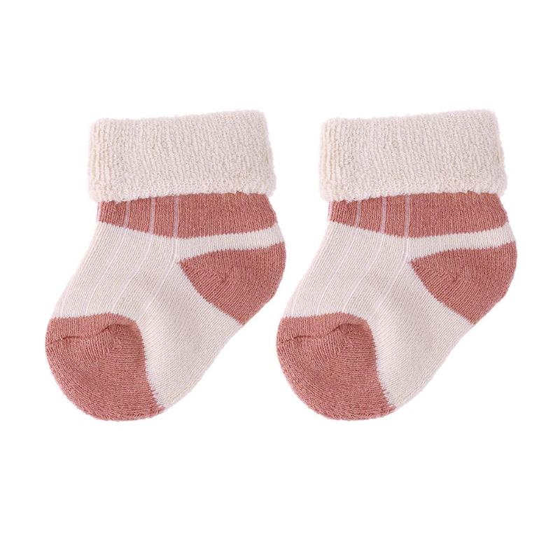 1 paires/lot 0-2Y infantile bébé chaussettes bébé chaussettes pour filles coton maille mignon -né garçon bambin chaussettes bébé vêtements accessoires: Light Brown M