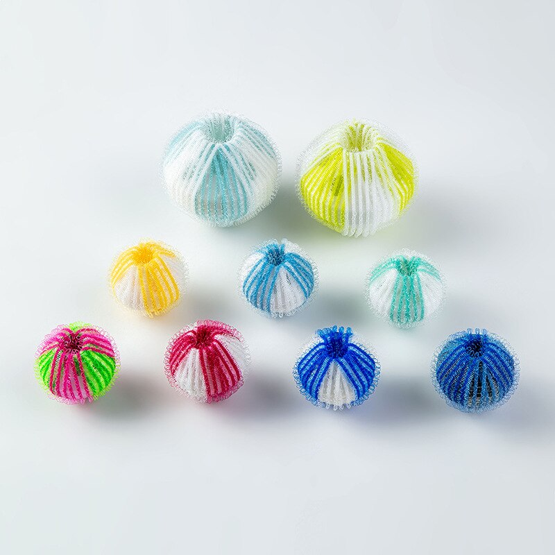 1 Pc Laundry Washing Machine Sticky Hair Anti-entanglement Cleaning Clothes Ball 4cm Mini Nylon Laundry Balls for Home Products