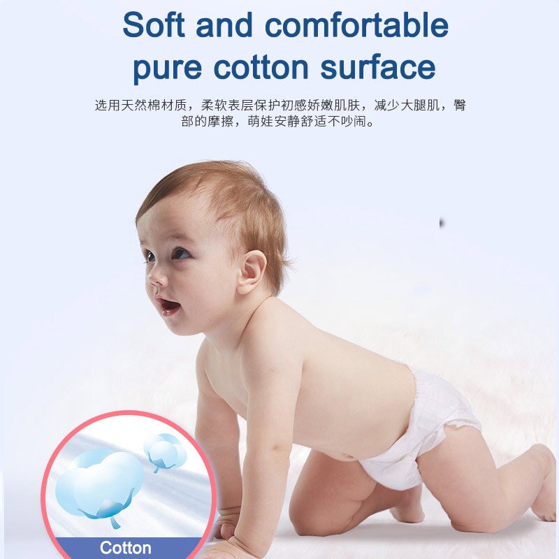 Soft Baby Diaper Baby Nappy Toilet Training Newborn Diapering Disposable Newborn Baby Leakguards Hypoallergenic Diapers S M L XL