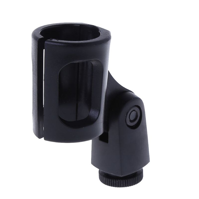 Plastic Flexible Clamp Clip Holder Mount Microphone Mic Stand Accessory