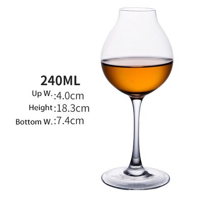 Goblet Crystal Scent Cup Glas Whiskey Champagne Wit Wijnproeverij Glas Iso Wijnproeverij Tall Tulp Glas: 10