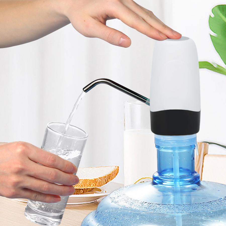 Elektrische Water Dispenser Draagbare Elektrische Waterpomp Dispenser Drinkfles Schakelaar Usb Opladen Voor Thuis