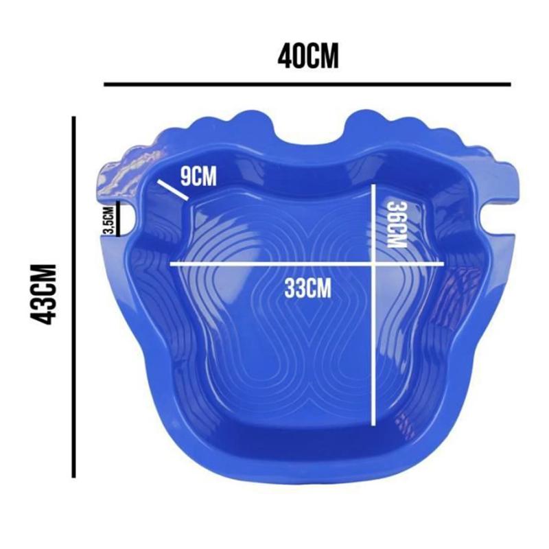 Pool Foot Bath Tray Plastic Bathroom Foot Wash Tray Portable Foot Bath Basin Pedicure And Massager Tub Dead Skin Remover