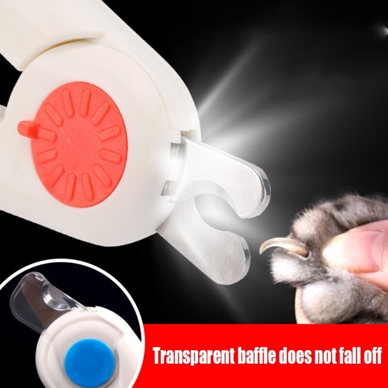 Nagelknipper voor huisdieren, hond, kat, schoonheidsschaar, led-verlichting, puppy, kitten, verzorging, klauw, nagels, knipmachine