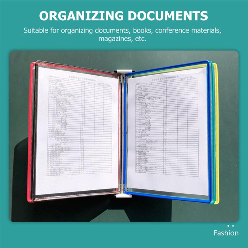 Wall Hanging Files Storage Rack Magazine Organizer Pouch Wall Hanging Folder