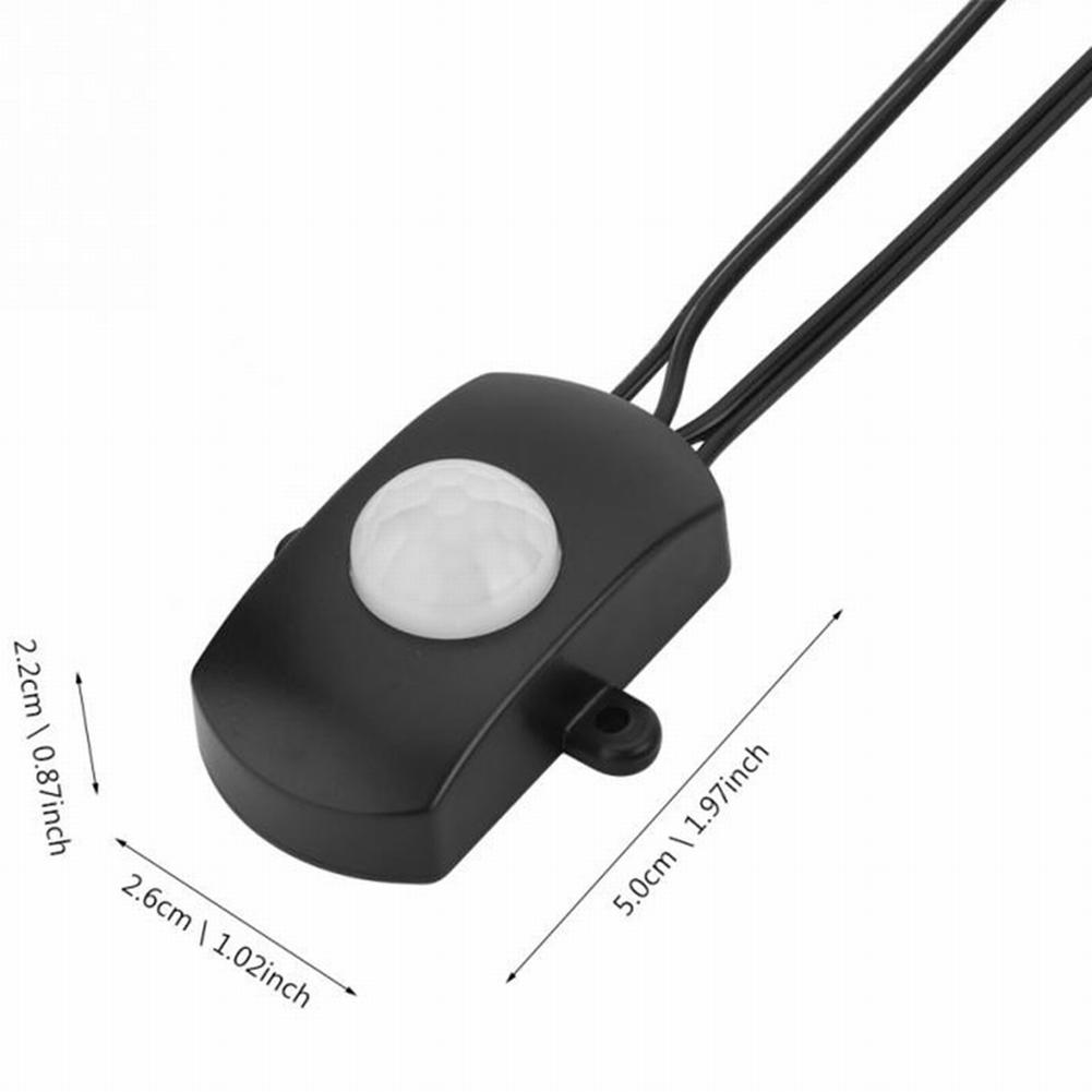DC5-24V USB Mini Auto PIR Motion Infrared LED Light Strip Sensor Detector Switch For Automatic Sensor Detector Switch