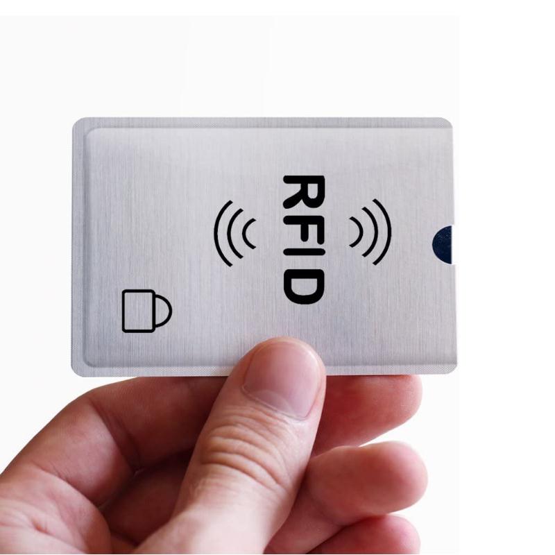 Security Card Shield -100pcs Credit Card RFID Protection, Anti-Theft &amp; Security Sleeves