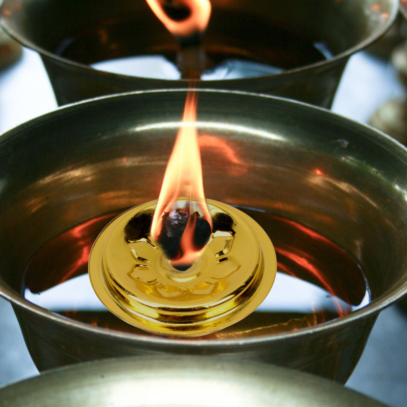 10 szt. Posiadacze oleju pływające uchwyty lampa naftowa pływający uchwyt knota pływający uchwyt knota robić sklepu w domu