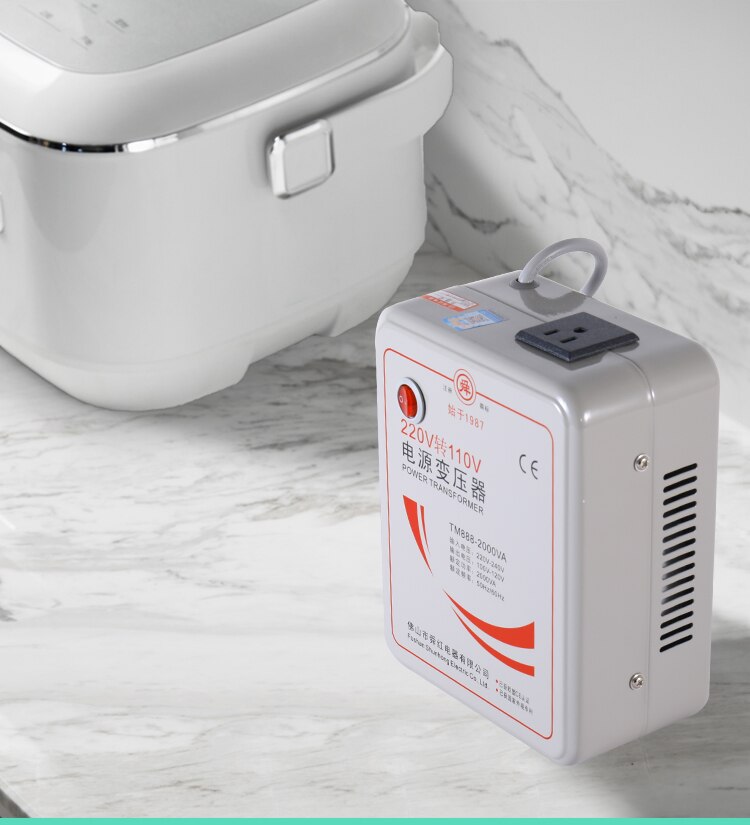 2000W Japan American rice cooker transformer 220v to 110v to 220v power converter