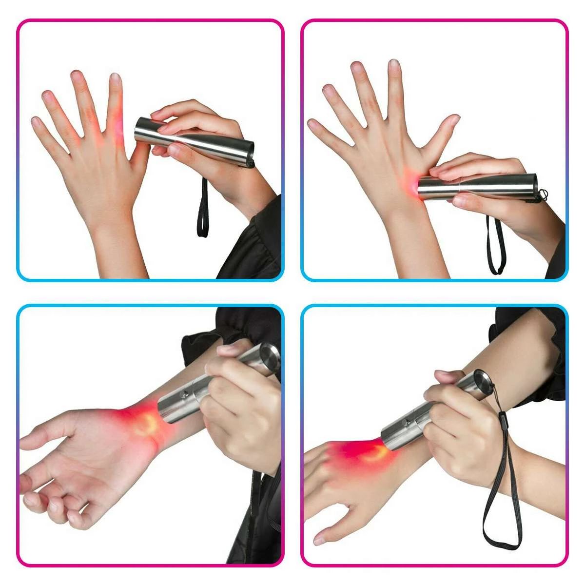 Red Light Therapy Device,Red Light Lamp Device Joint and Muscle Pain Relief Device,630nm, 660nm and 850nm Red Light Device