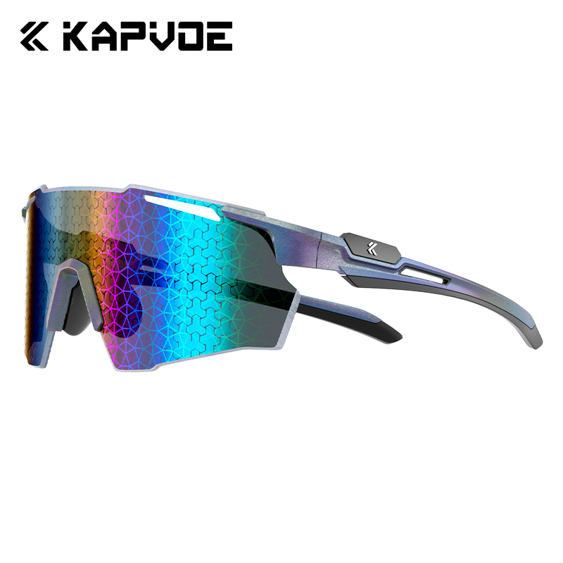KAPVOE Nuova tecnologia Nano Lenti Occhiali da ciclismo sport tutto'aria aperta Occhiali da suola Bici UV400 Occhiali Uomo Donna Occhiali da bicicletta da strada