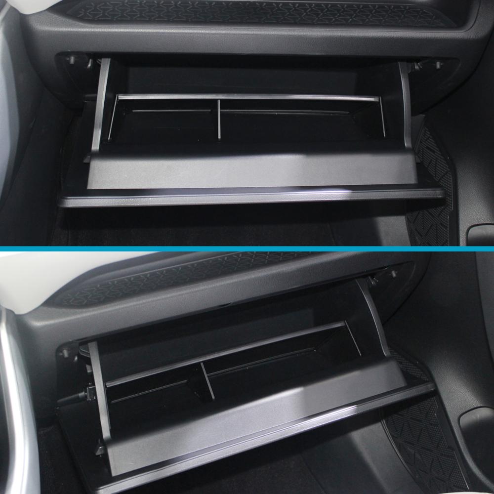 for Toyota RAV4 RAV 4 Car Glove Box Interval Storage Console Tidying Box Interior Accessories Central Storage Box