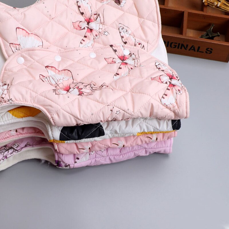 Boléro à œillets Pour Fille En Coton – Manches Longues, Col Rond, Un Bouton