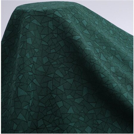 Geweven Stof Van Katoen En Linnen Driehoek Jacquard Jurk Qipao Jurk Etnische Stijl Stof