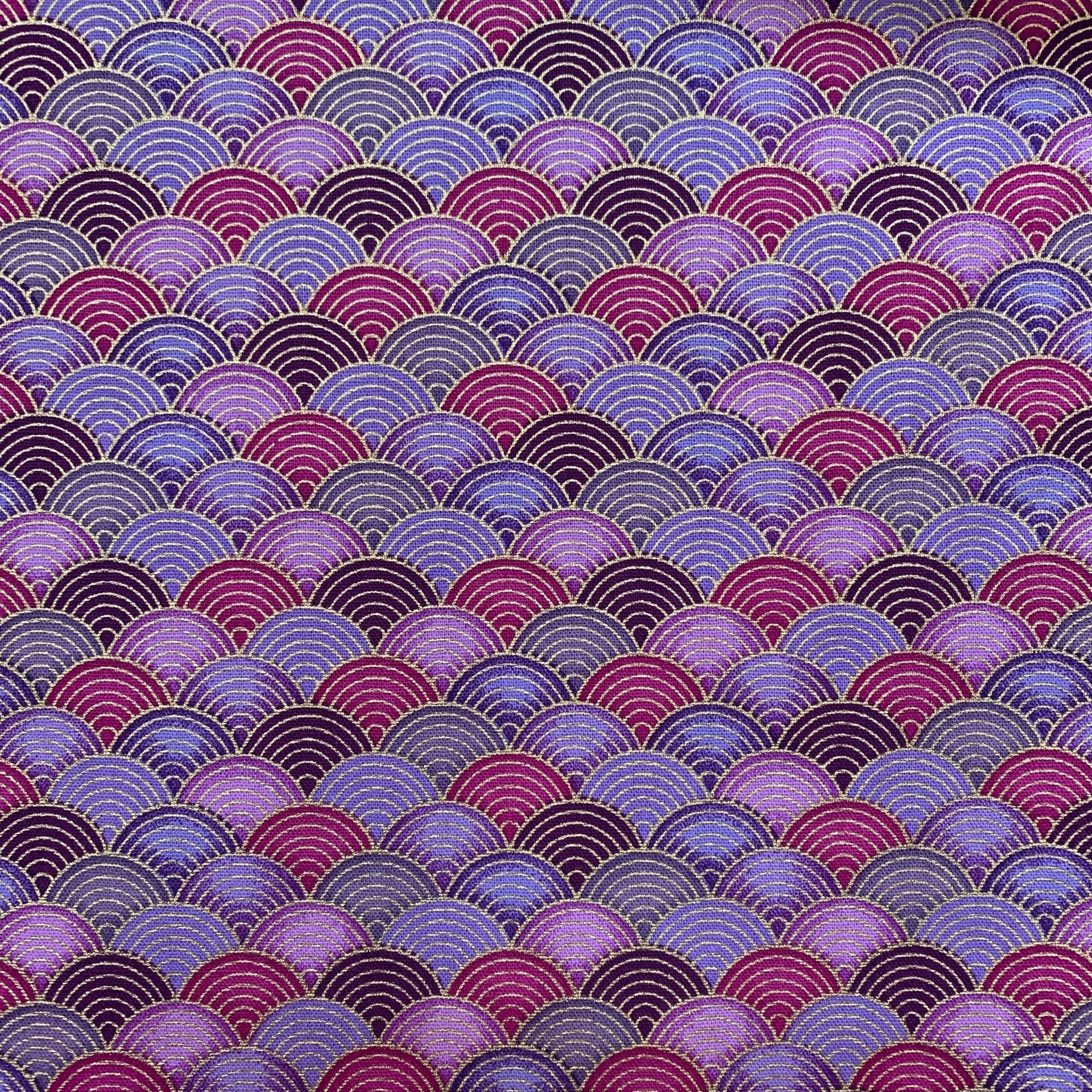 150 x 100cm fiskeskæl print bronzing bomuldsstof stof syning quiltning stof til patchwork håndarbejde diy håndlavet materiale: Stof 4