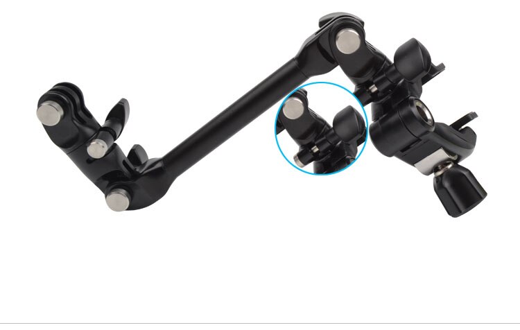 Clamp Clip Mount Flex Jaws Music guitar Arm For GoPro Hero 9 8 10 Session SJCAM SJ4000 SJ5000 Xiaomi Yi 4K Go pro Accessories