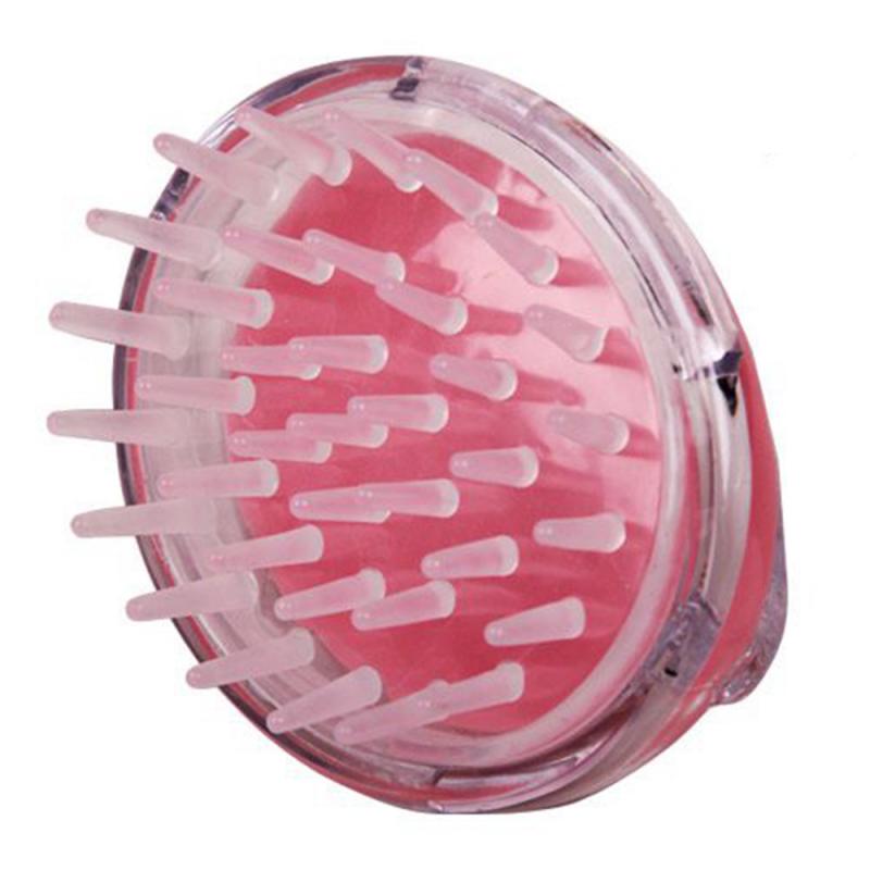 Siliconen Shampoo Hoofdhuid Douche Body Wassen Haar Massage Massager Brush Kam