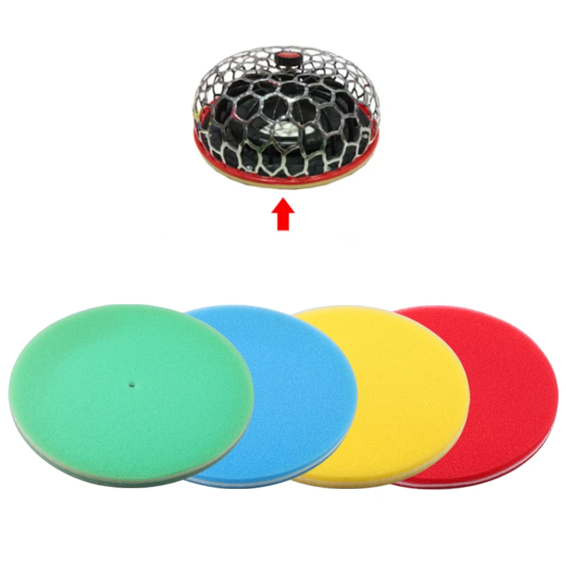 Espuma de filtro de aire Universal para coche, elemento de filtro de aire verde de 245mm, esponja de filtro de aire de setas adecuada, Universal, verde, rojo, amarillo y azul