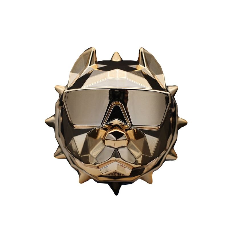 Bulldog voiture désodorisant Clip Parfum diffuseur de Parfum Auto évents Parfum Parfum Bulldog diffuseur voiture décor: Rose gold