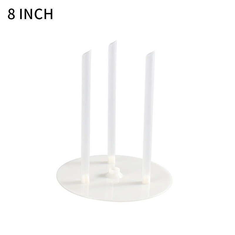 Round Mousse Cake Boards and Dowels Cake Board Tier Stacking Support Multi-layer Wedding Birthday Cake Pastry Decorative Tools: 16CMX23CM
