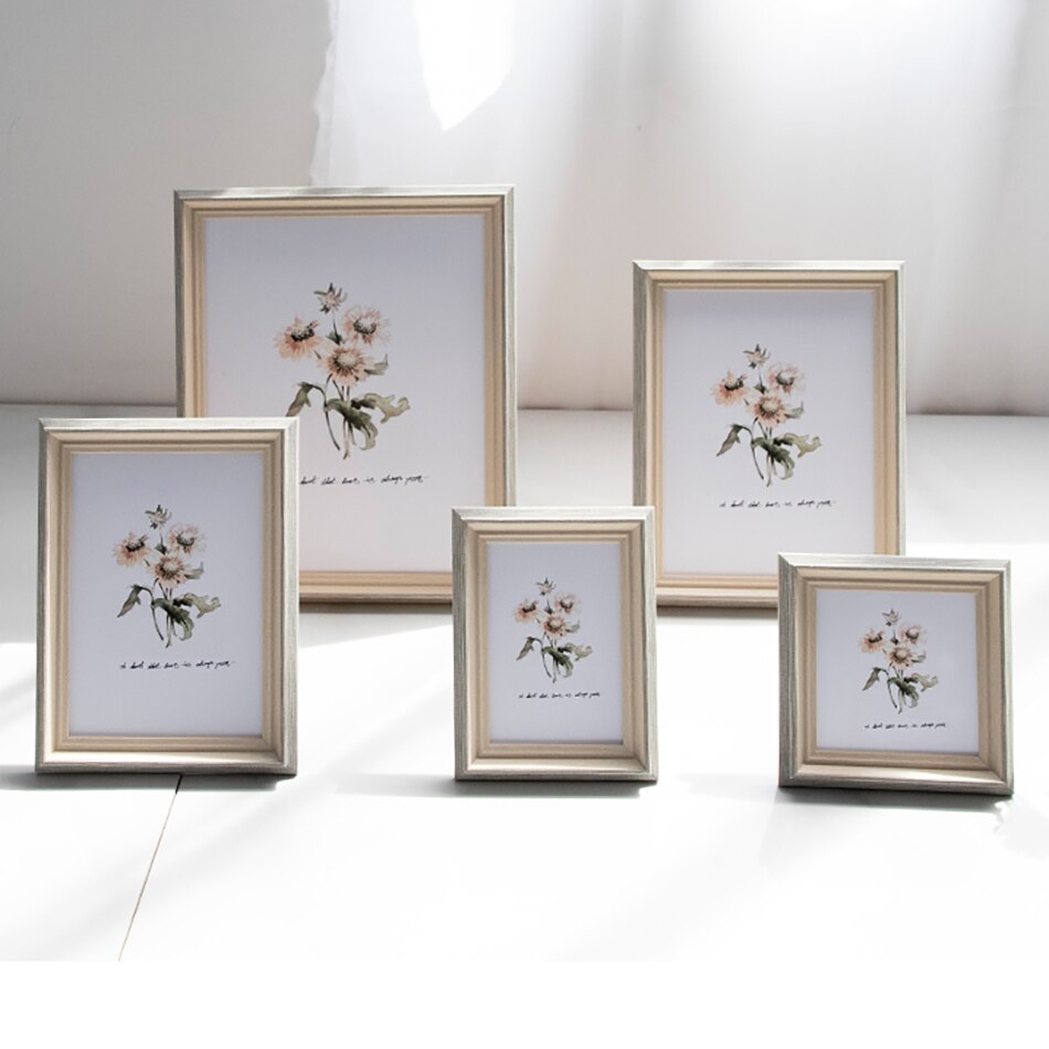 Photo Frame For Bedroom Memory Picture/Painting/Certificate/Handcraft Display,Table Frame Picture For Wedding Decorative