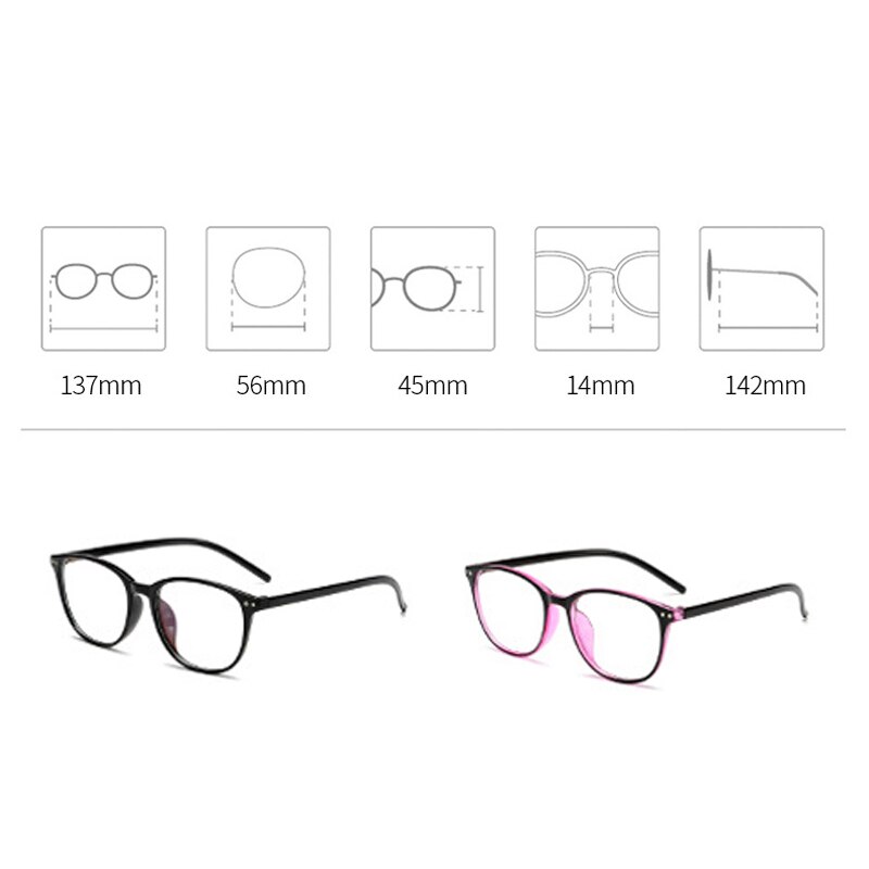 Anti luz azul óculos de leitura unisex computador ultraleve óculos presbiopia diopter + 1.0 a 4.0