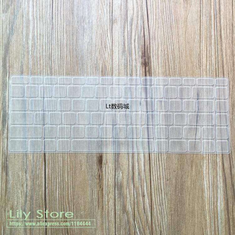 For xiaomi Mi notebook Pro 15.6 inch Silicone Keyboard cover Protector skin Laptop For Xiaomi Pro 15.4'' 15'': clear