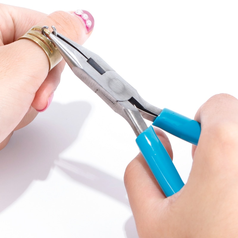 Smycken reparationsverktyg verktygstång tandlös tång vice vice hängande ringtång ringöppnare pincett koppar bromsok