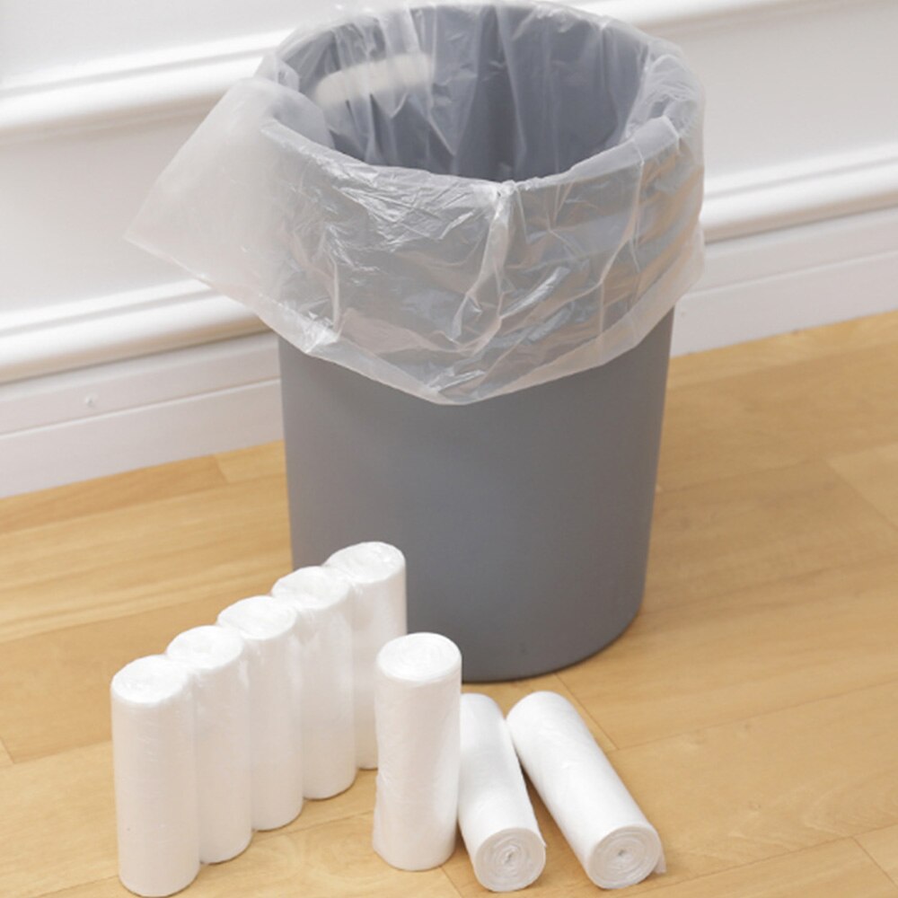 100 Pcs Trash Bag Biodegradable Garbage Bathroom Bedroom Office Trash Can Bags for Kitchen Office