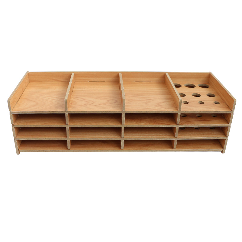 Wooden Drawer Organizer Box Diamond Painting Tray DIY Craft Storage Accessoires Tools Kit Bead Container Organizer Racks: 16 Grids Holder